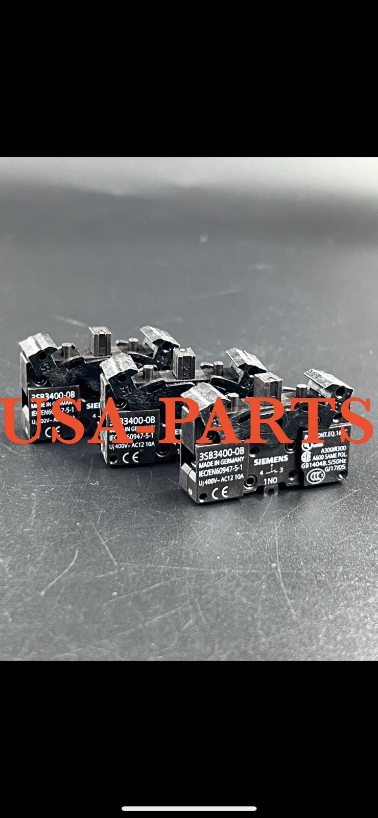 Siemens 3SB3400-0B Contact Block 3SB34000B