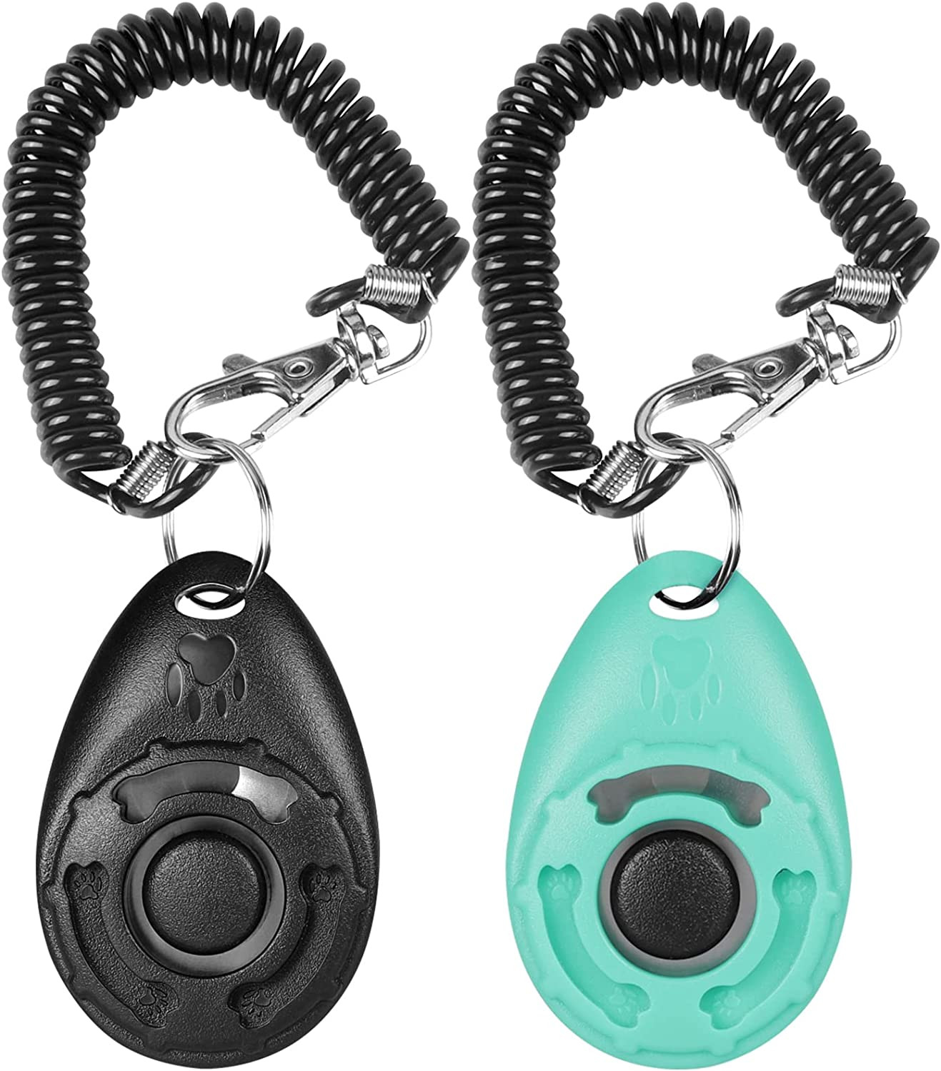 Dog Clicker for Training, 2 Pack Dog Training Clicker, Clicker Dog Training with