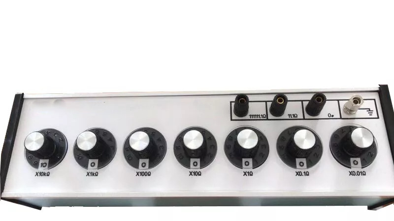 7 Dials DC Resistor Resistance Box Decade Box Measuring Range 0.01~111111.10Ω