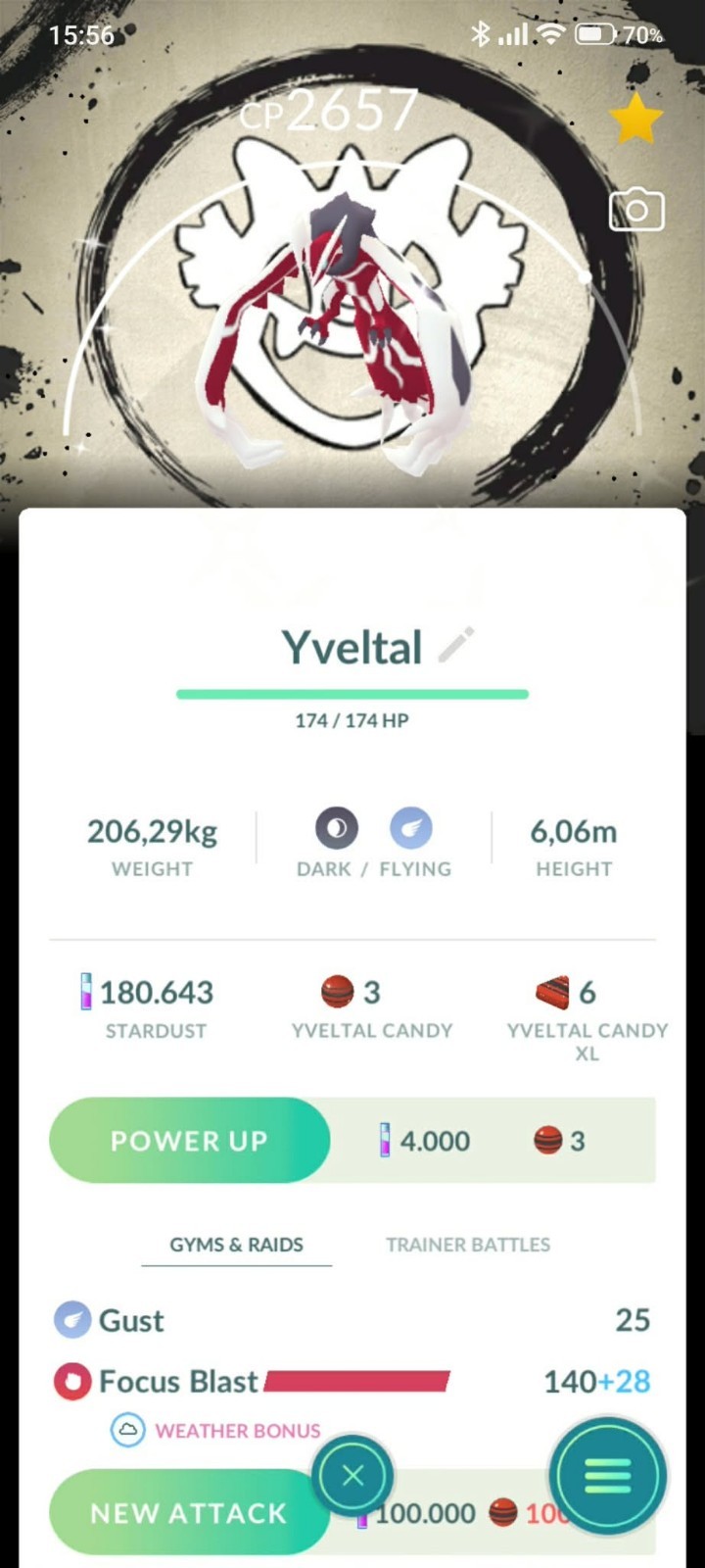 Pokemon Shiny Yveltal Background Go Fest 2026 - Tr.a.d.e 20k or P.T.C