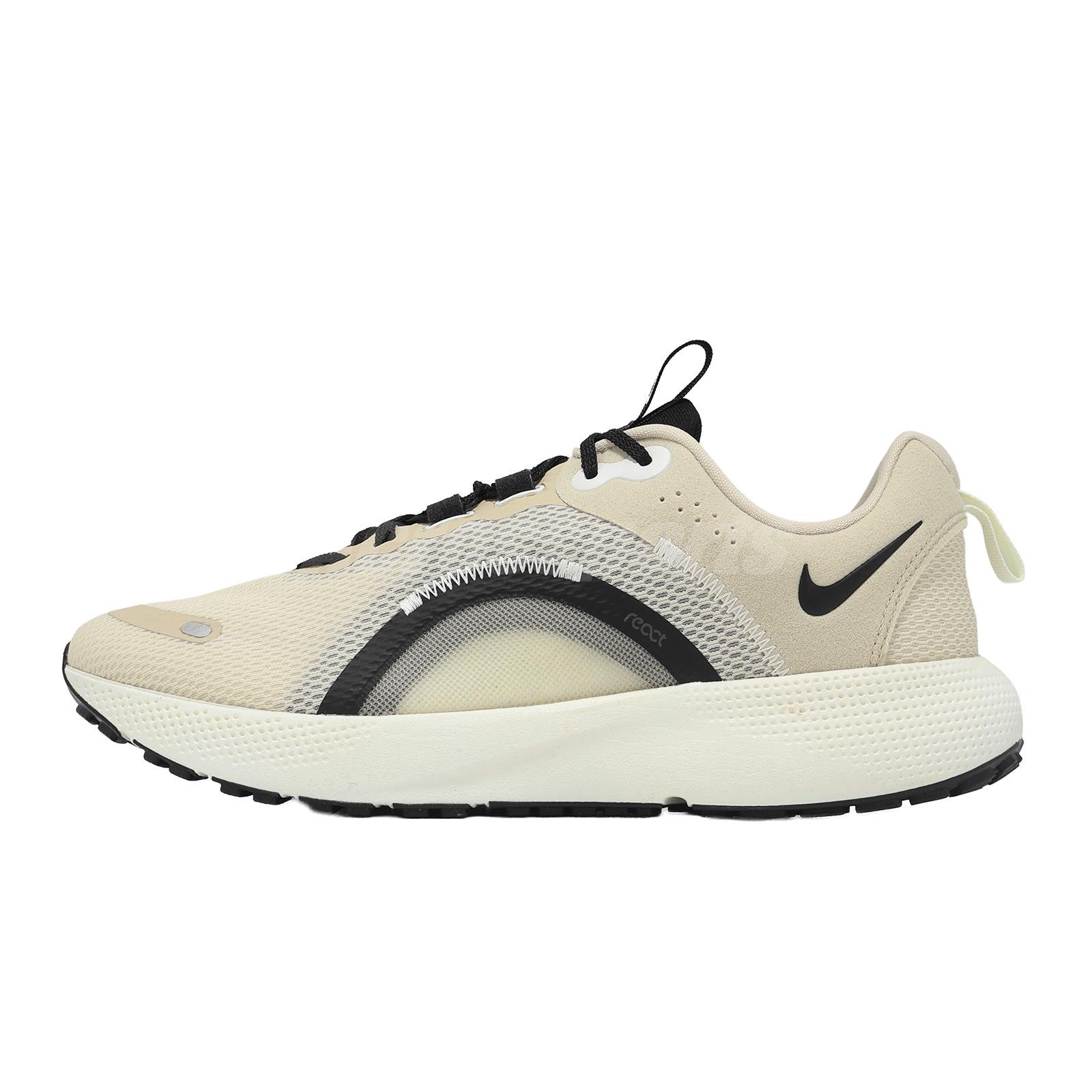 Nike Wmns React Escape RN 2 Sanddrift Black Women Road Running Shoes DJ9976-100