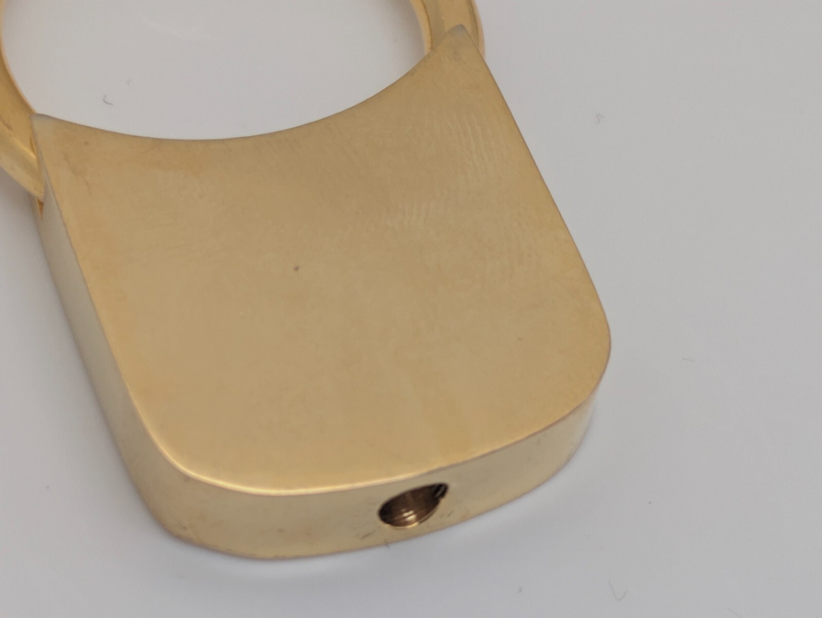 CTX IV Metallic Gold Toned Keyring