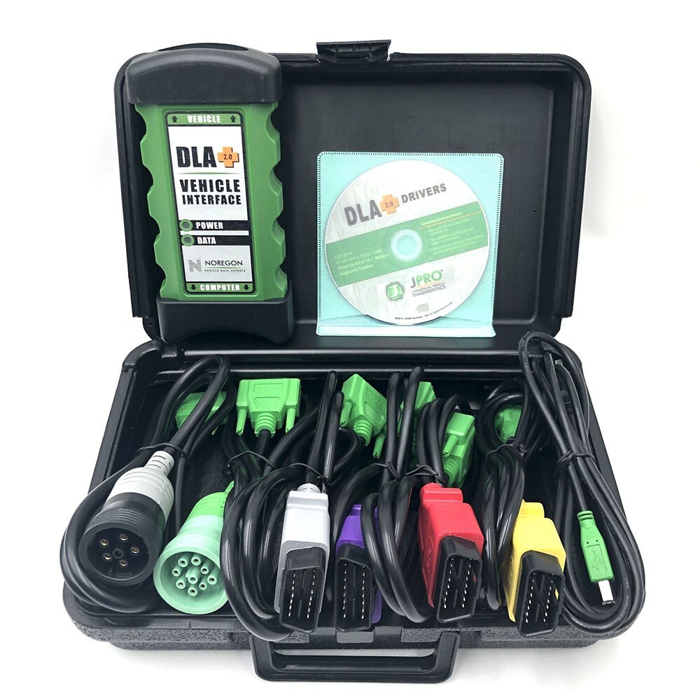 Latest JPRO DLA +2.0 2025 V3 Diesel Heavy Duty Truck Scanner Diagnostic tool