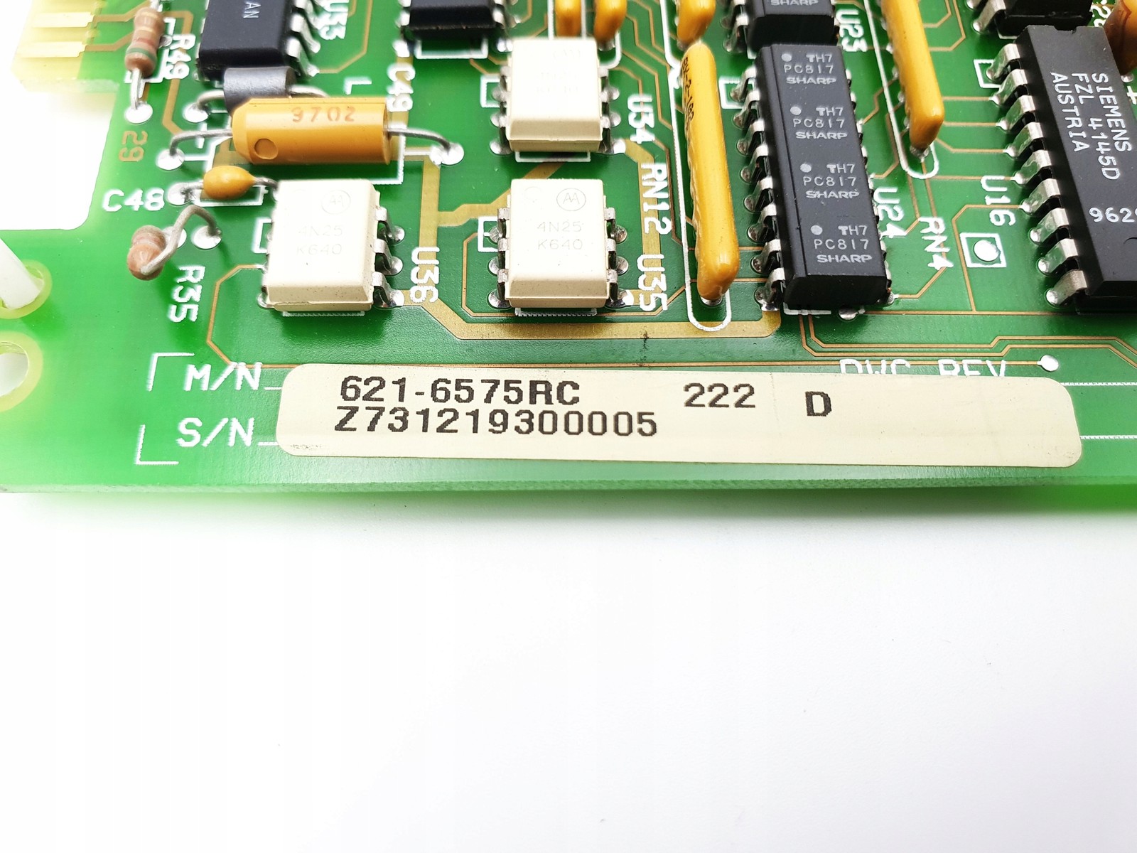 HONEYWELL 621-6575RC OUTPUT MODULE