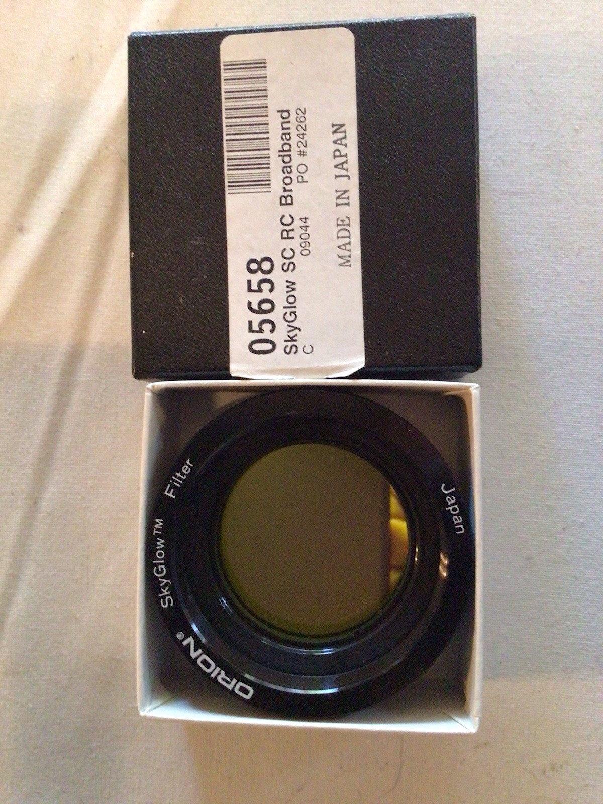 Orion 2” Sky glow SC RC Broadband Filter