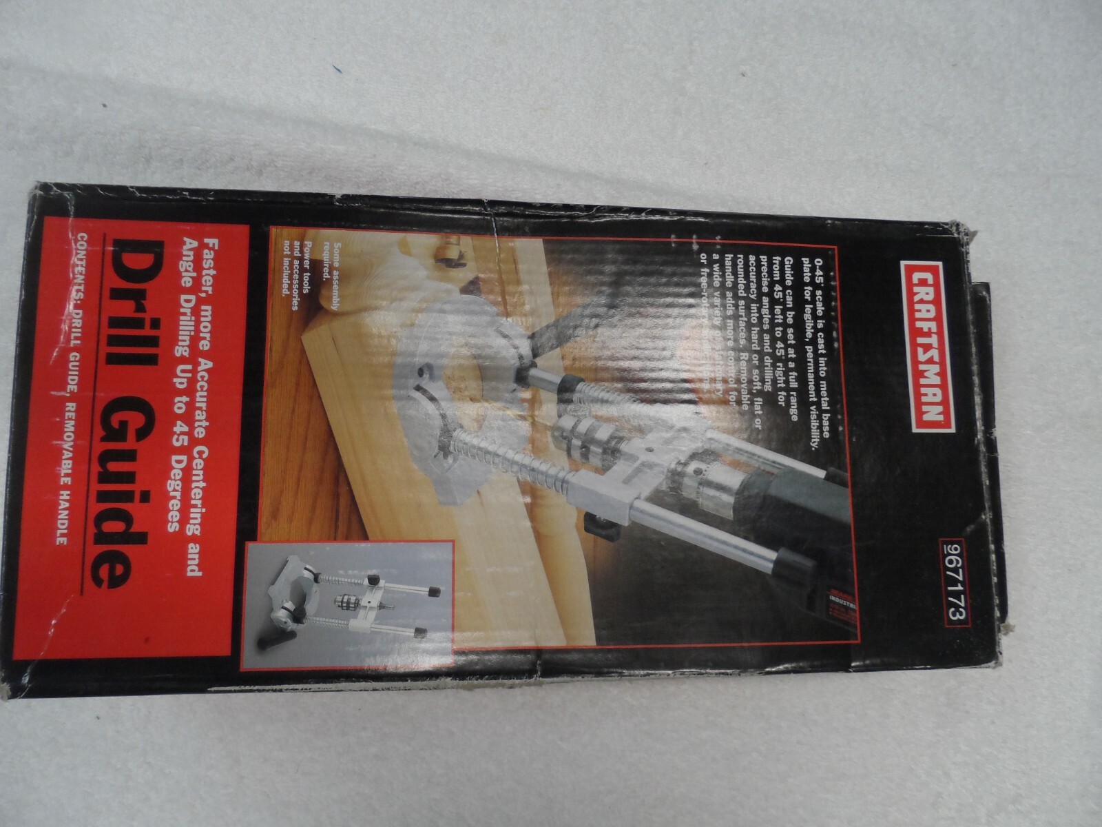 Craftsman Drill Guide NIB - Part # 9-67173 67173