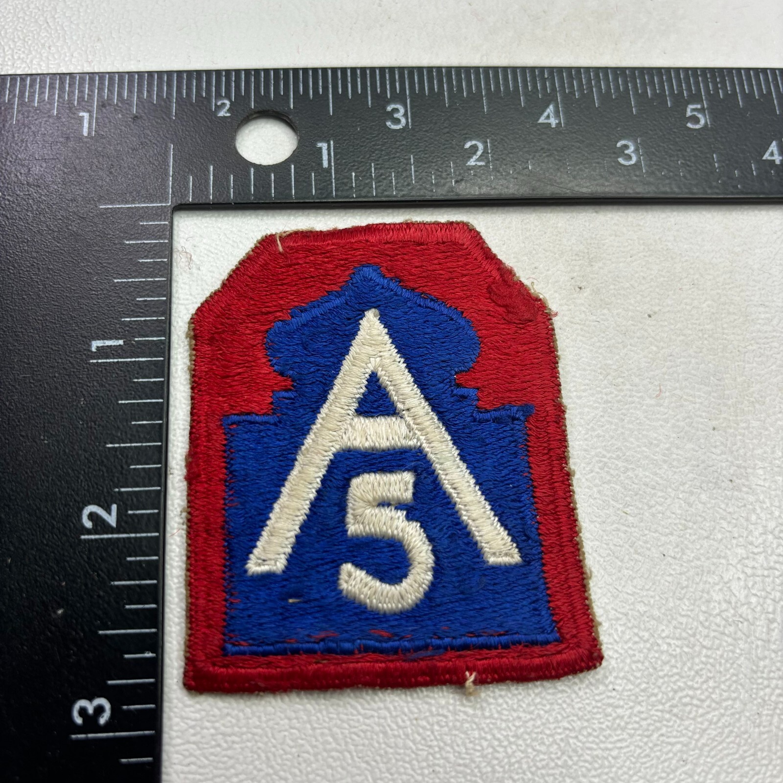Vintage United States Army 5TH ARMY Patch Military 49a3