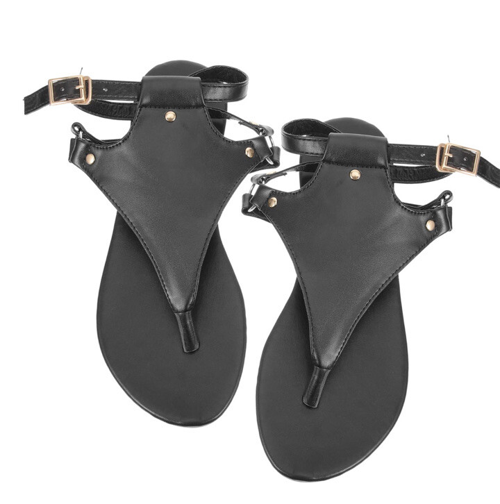Women gladiator beach shoe Ankle Strap Wedding Open Flops Shoe Size US 7.5/CN 39