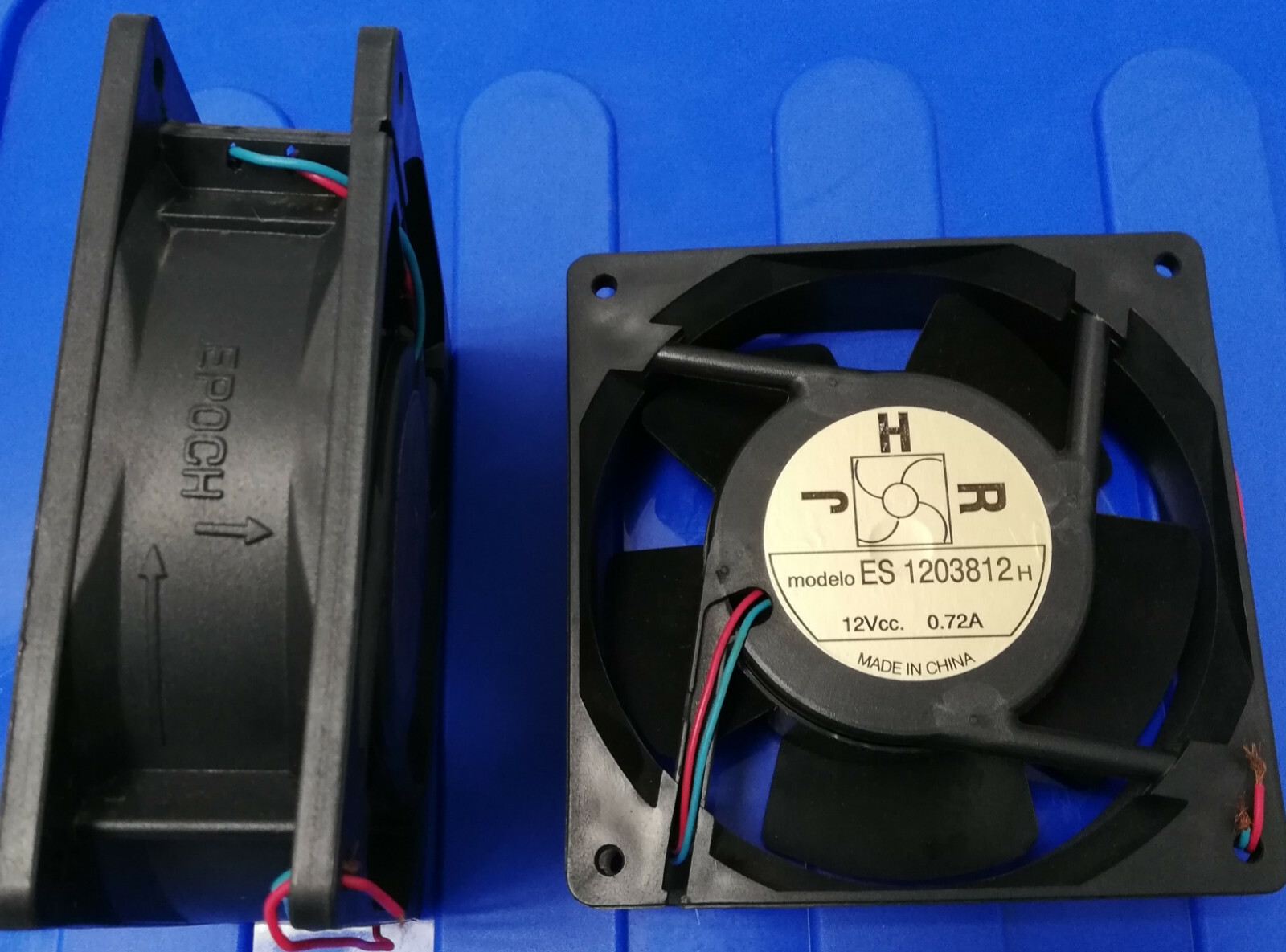 Turbine-Fan 120x120x38 mm, JHR-ES1203812h, 12v/0.72a.
