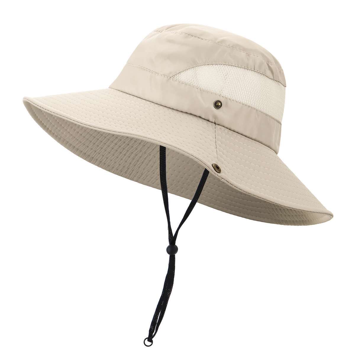 Wide Brim Sun Hat UV Protection Bucket Cap For Hiking Camping Fishing Safari Men