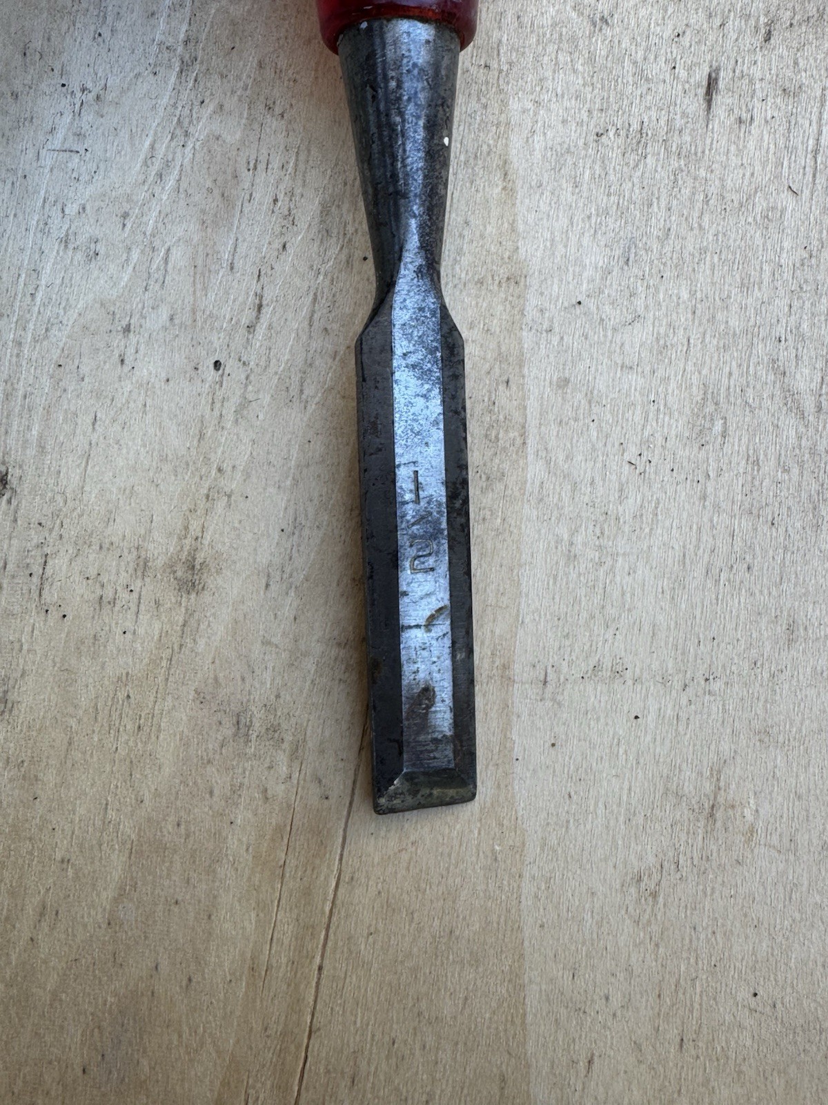 Vintage Fuller 1/2” Red Handle Chisel Red Tool USA