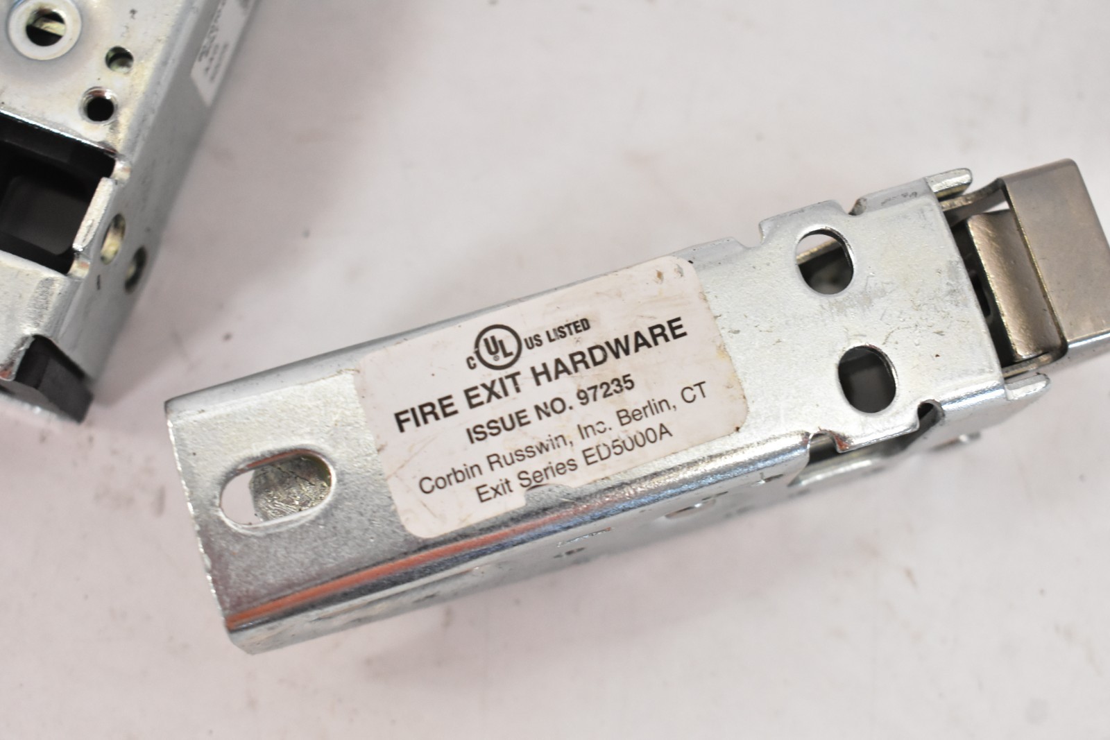Yale Commercial Exit Device Bottom & Top Bolt Case Fire Exit Hardware 2 Piece