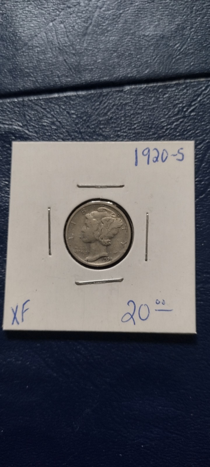1920-s Mercury Silver Dime Rare Date! Extra Fine XF