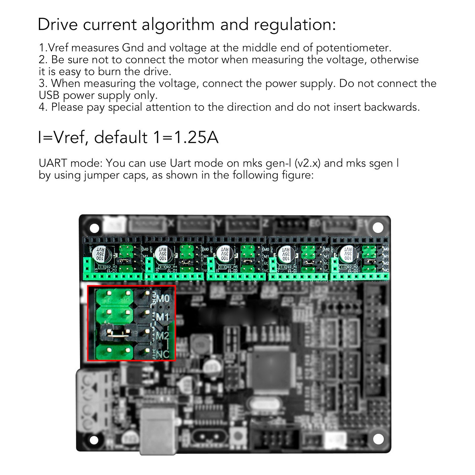 Stepper Motor Driver Board With Heat Sink Mute Motor Driver Module Accessory