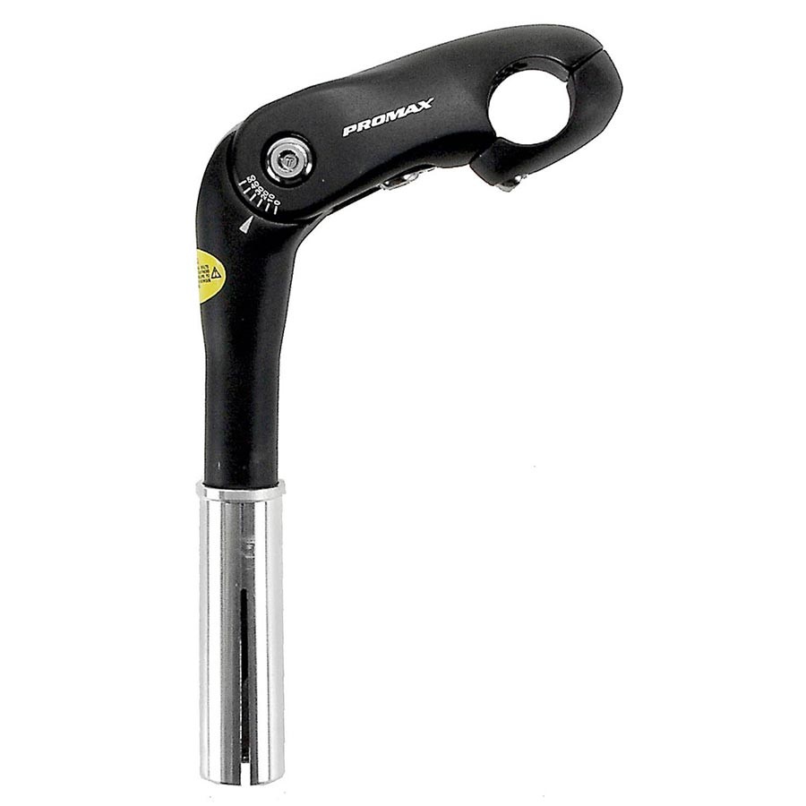 Promax Model Stem 85mm Stem Length 25.4mm Bar Clamp 28.6mm Clamp Dia Black