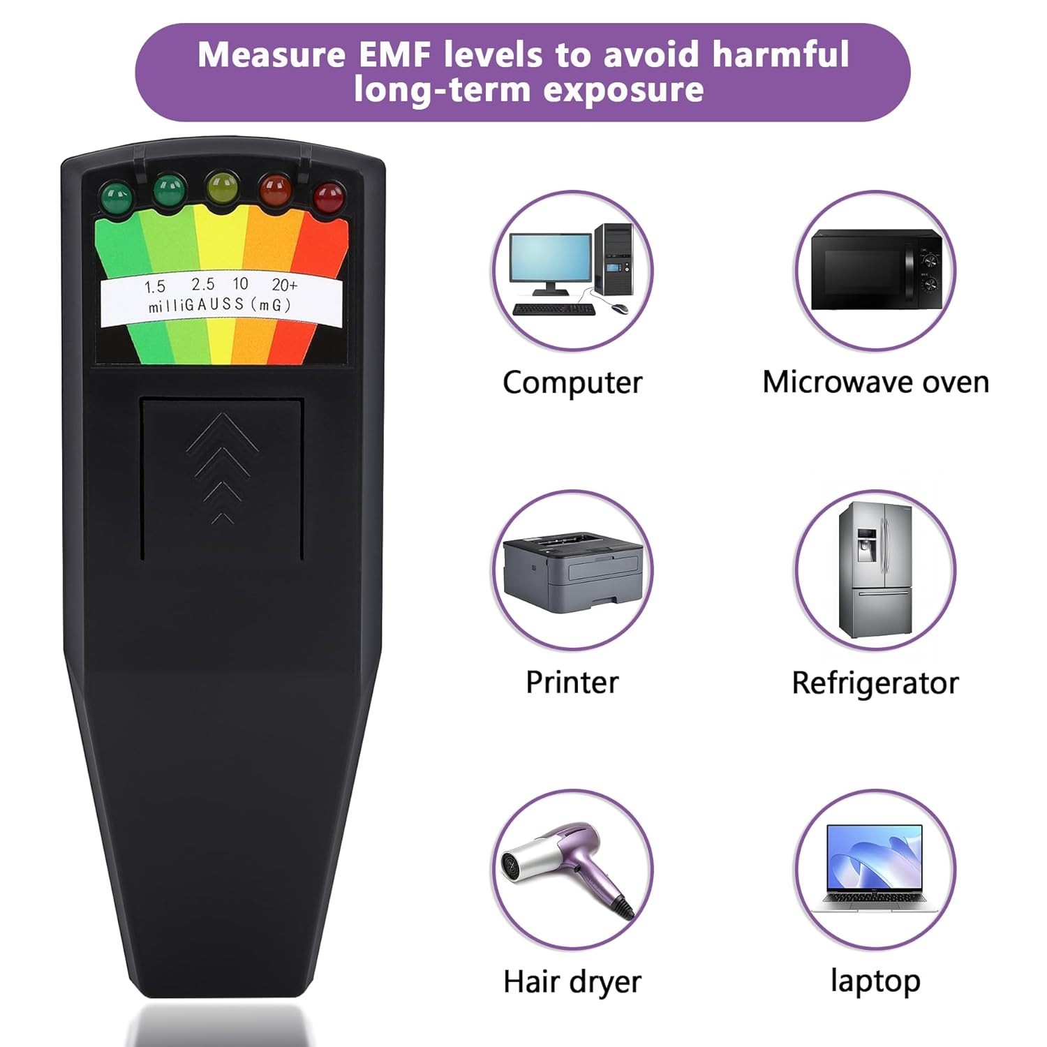 ProGhost EMF Detector: Compact & Easy Paranormal Detection