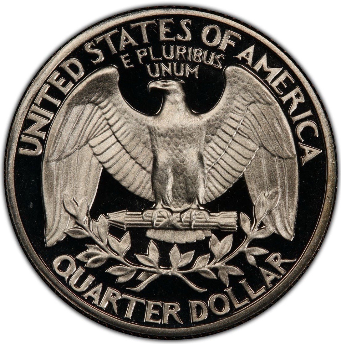 1979 S Type 1 GEM Proof Washington Quarter Filled S Mint Mark