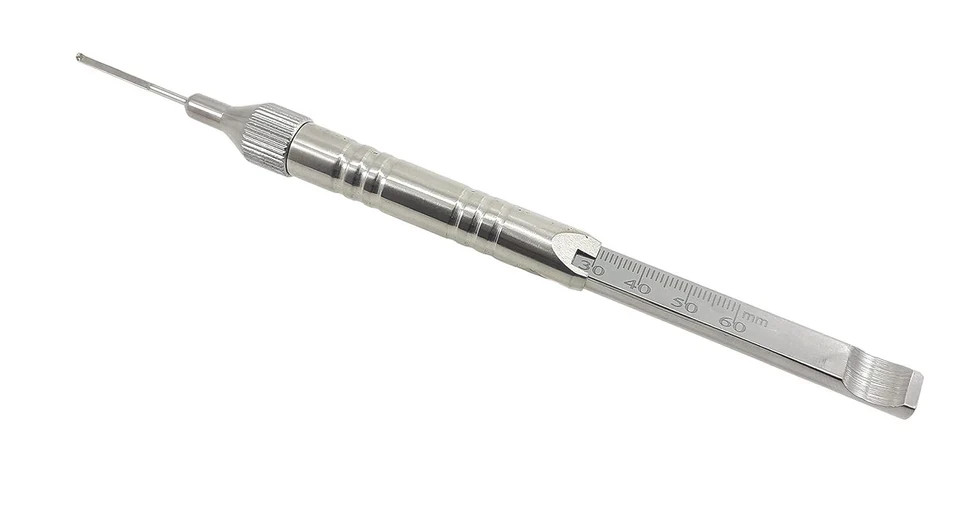 Mini Depth Gauge 2.0mm/2.7mm 0- 60mm. orthopedic instruments