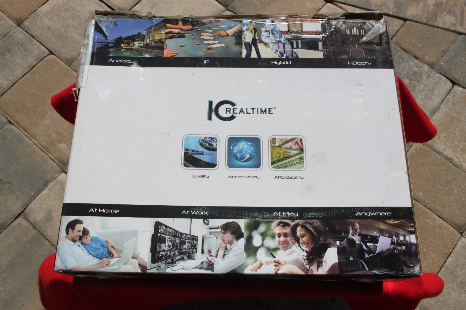 ICRealtime AVR-4M208 Tribrid HDAVS & Analog & IP 1U Digital Video Recorder, 2TB