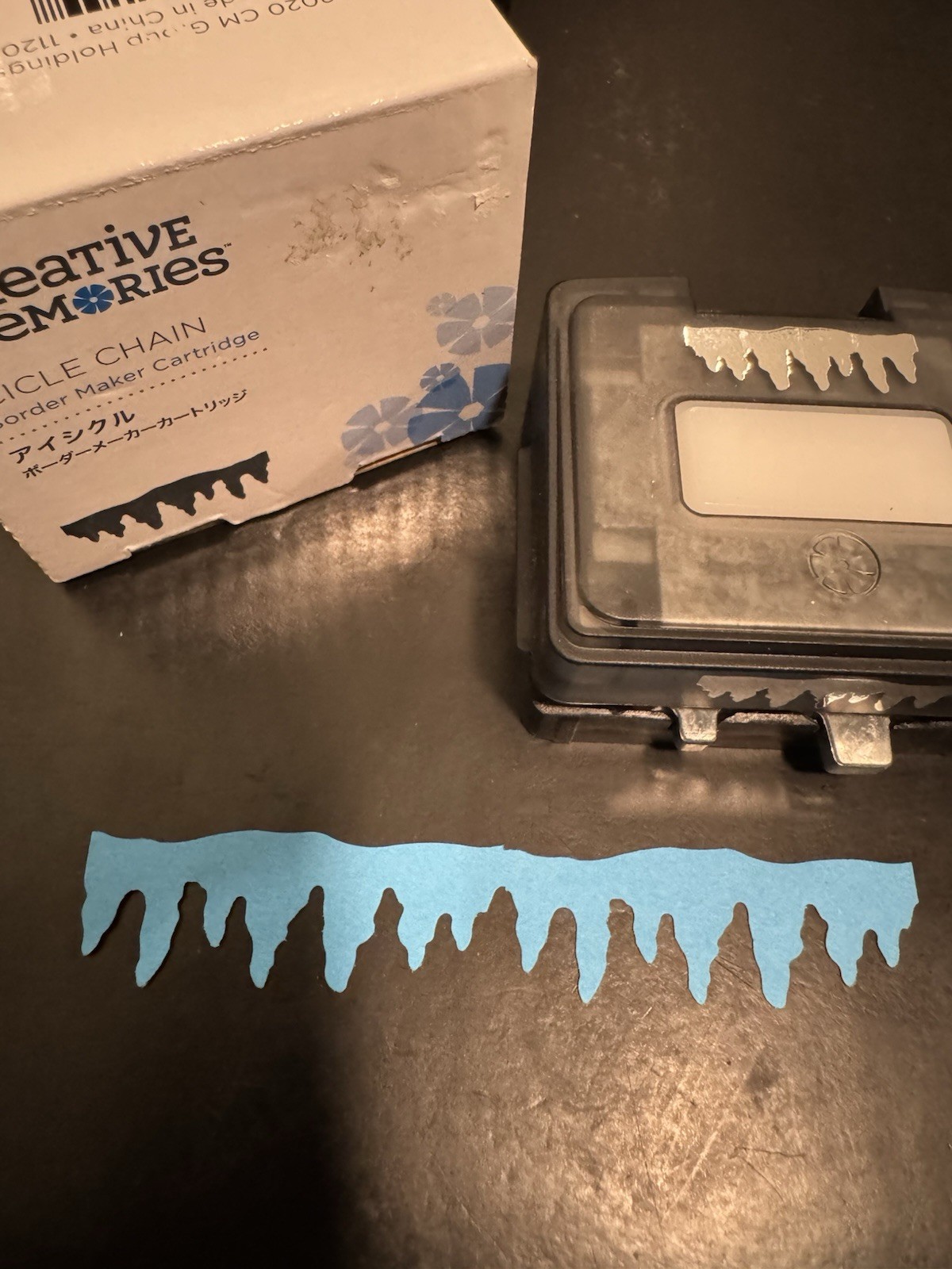Creative Memories Icicle Chain Border Maker Cartridge
