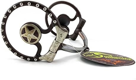Star - Snaffle Bits for Horses Western D Ring Sweet Iron