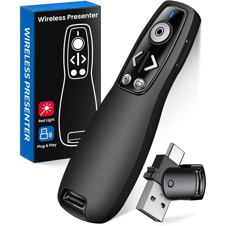 Power point Presentation Remote Control Wireless USB PPT Presenter Laser Pointer