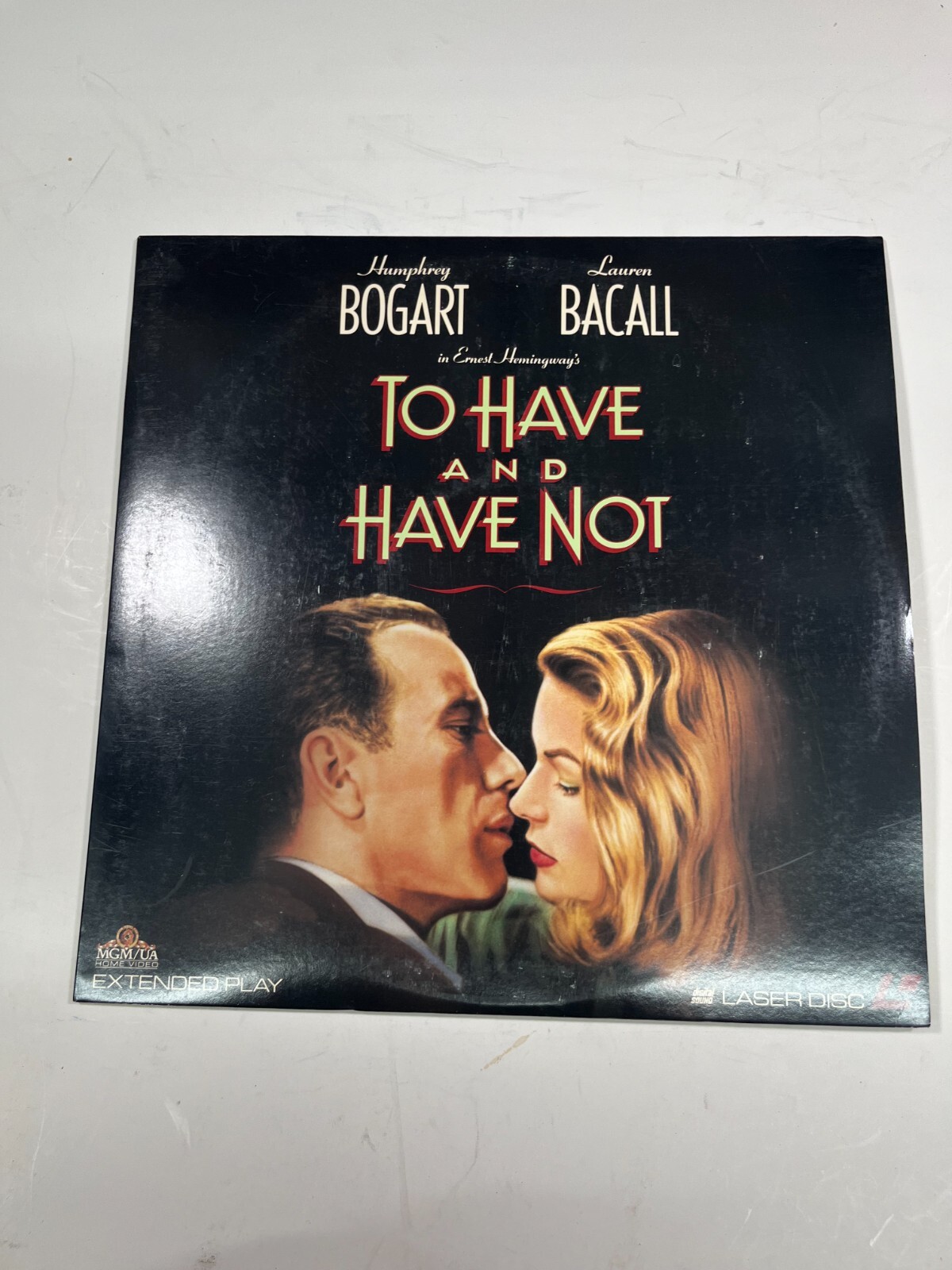 To Have and Have Not (Laserdisc) LIKE NEW!