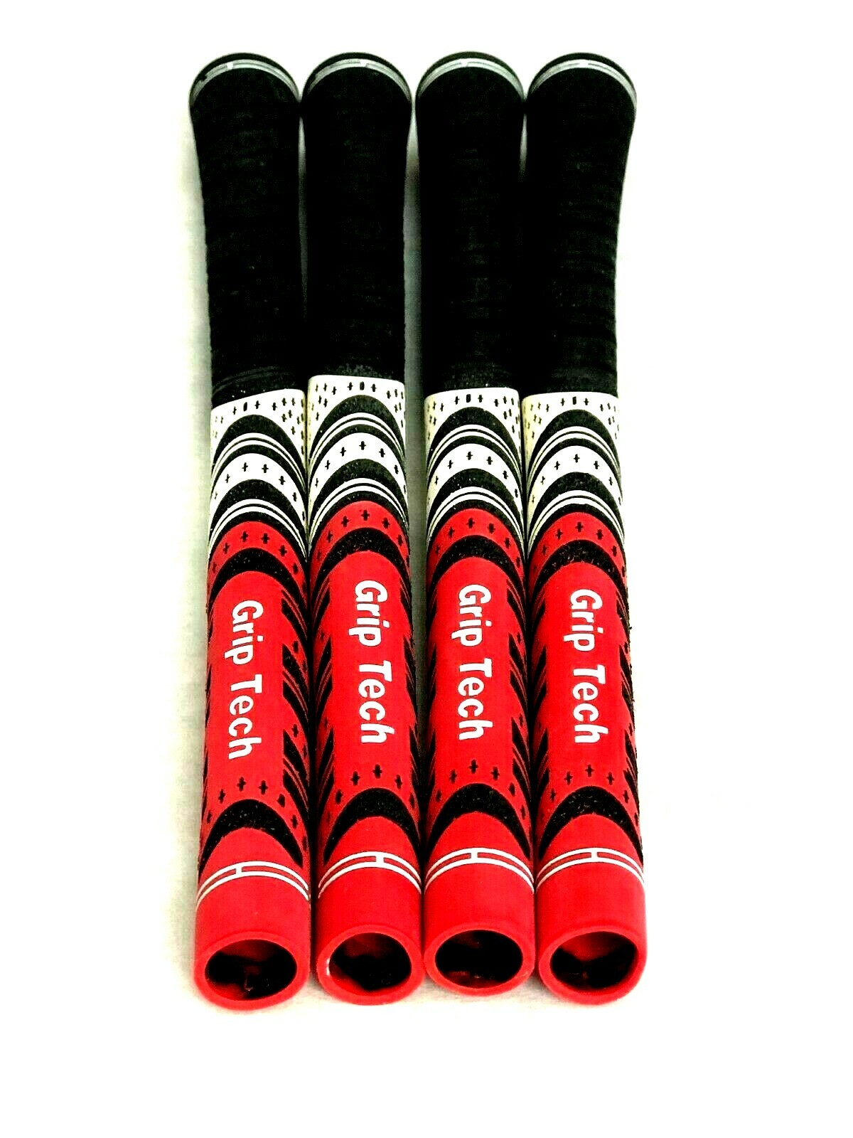 1 NEW Grip-Tech MULTI COMPOUND golf grip - BLACK WHITE RED - Standard Size