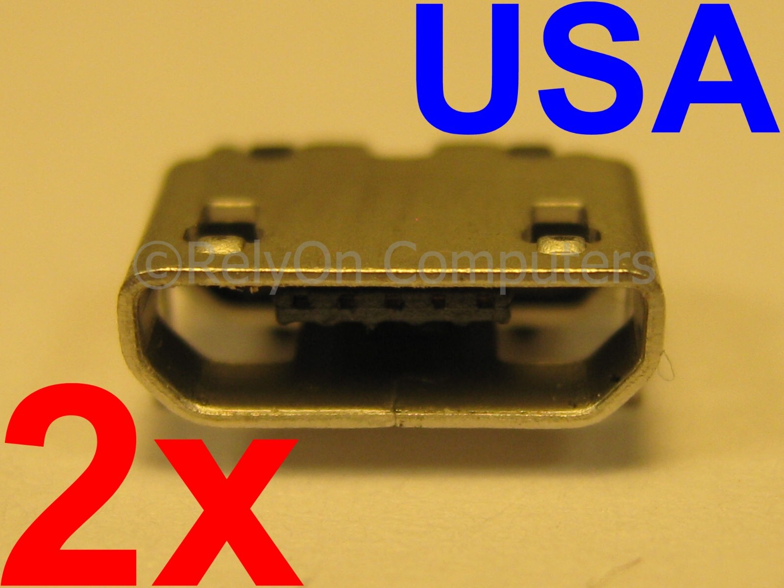 2x New Micro USB Charging Port for GolfBuddy Golfzon Deca VTX Rangefinder