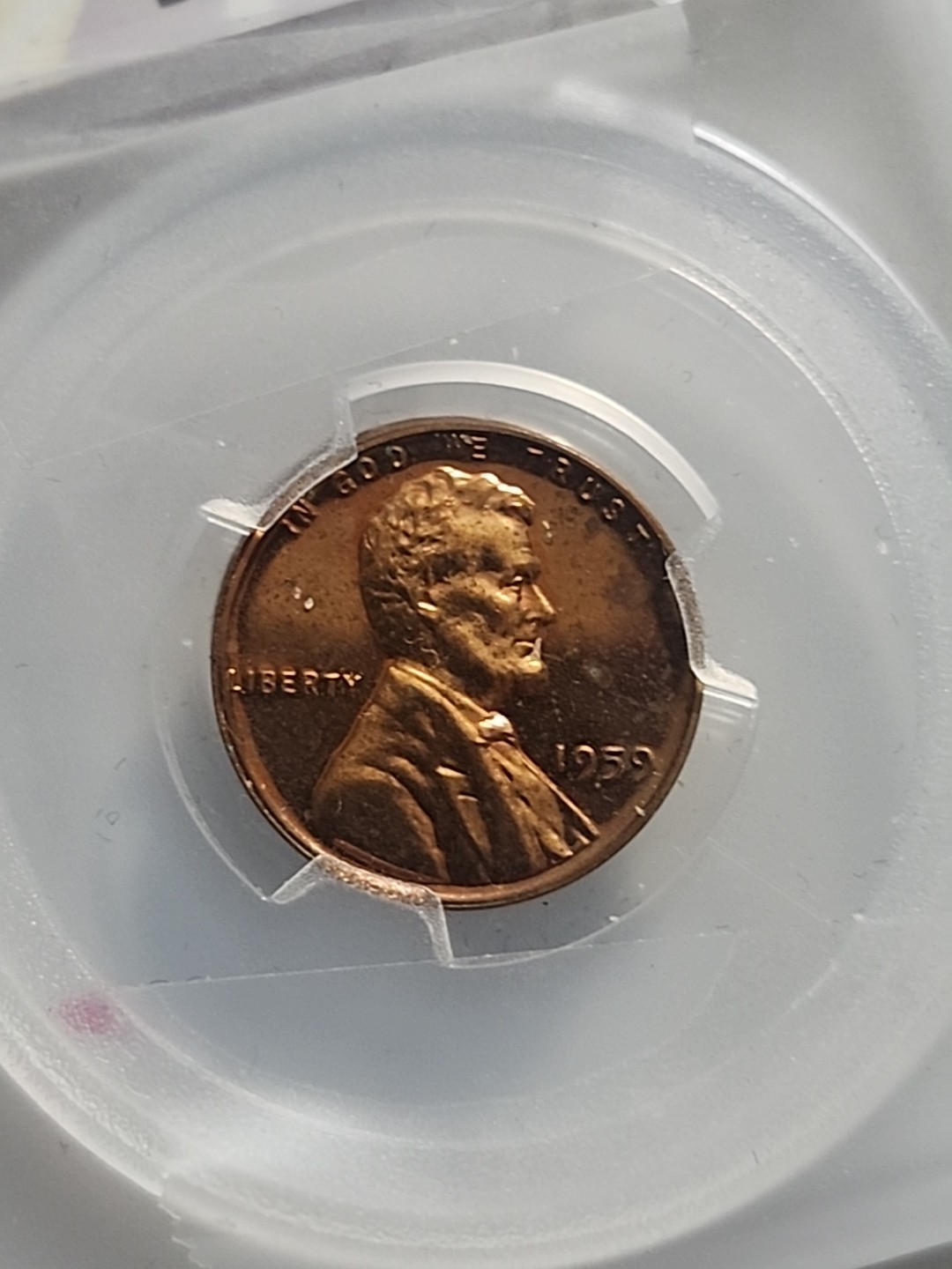 1959 1C Lincoln Memorial Proof Penny
