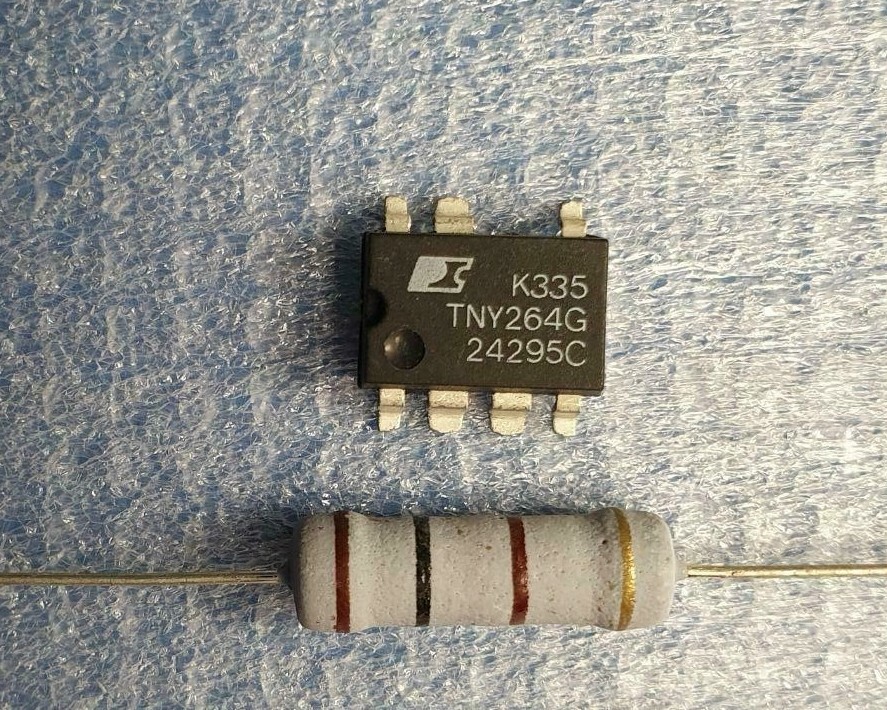 TNY264GN IC Module +100 Ohm Resistor 3 Watts, for AEG, Whirlpool...