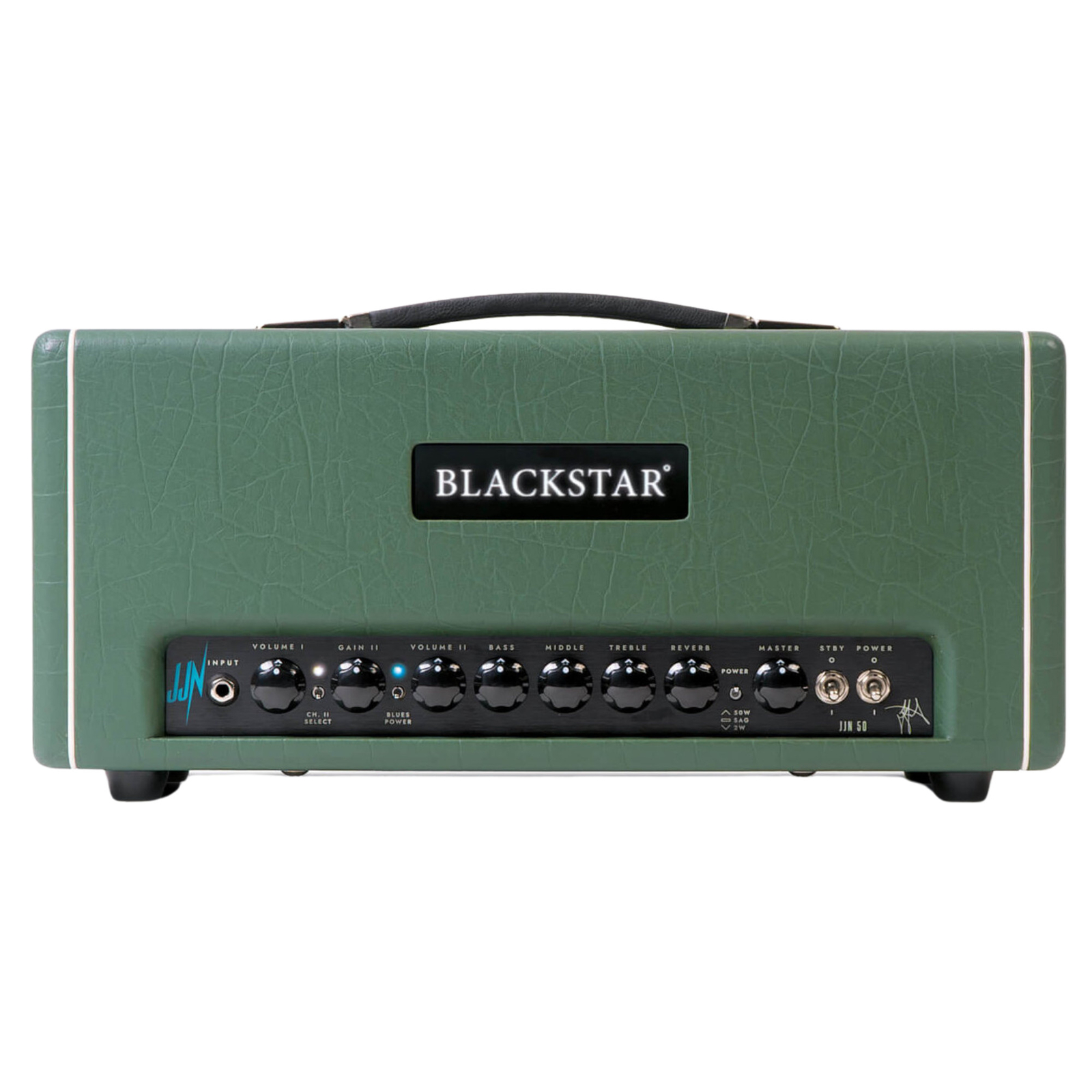Blackstar St James Jared James Nichols Tube Guitar Head 50W British Racing Green