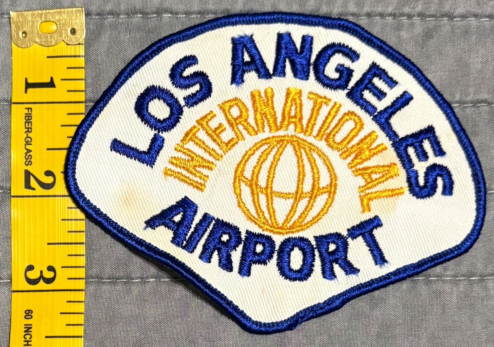 Awesome Vintage Obsolete Los Angeles International Airport Patch
