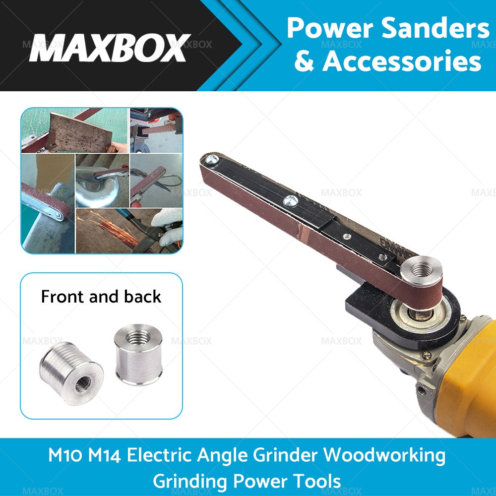 Sander Machine Sanding Belt Adapter Head Suitable for M10 M14 100 115 125