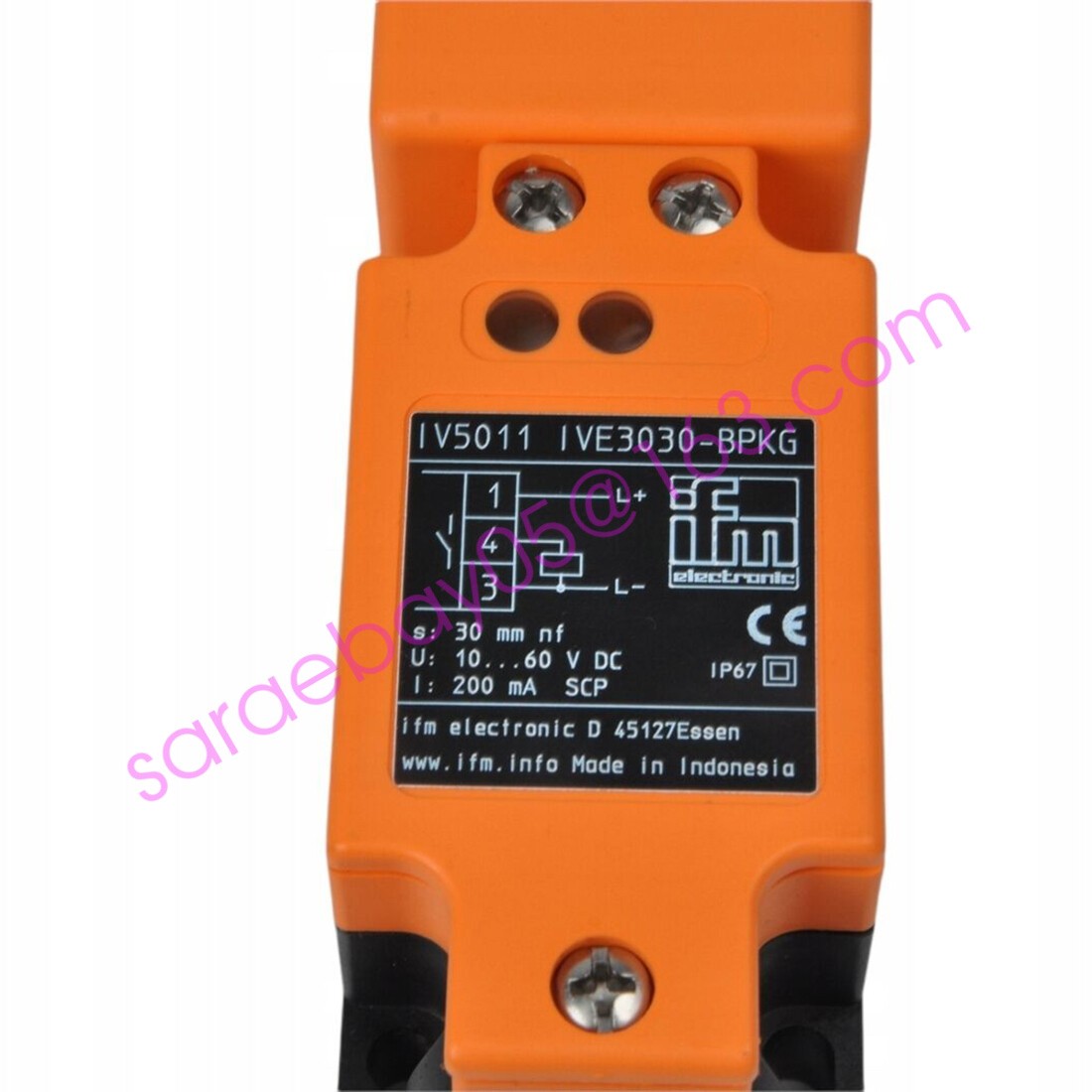 IFM IV5011 High Temperature Resistant Proximity Switch Sensor 10...30 DC New✦KD