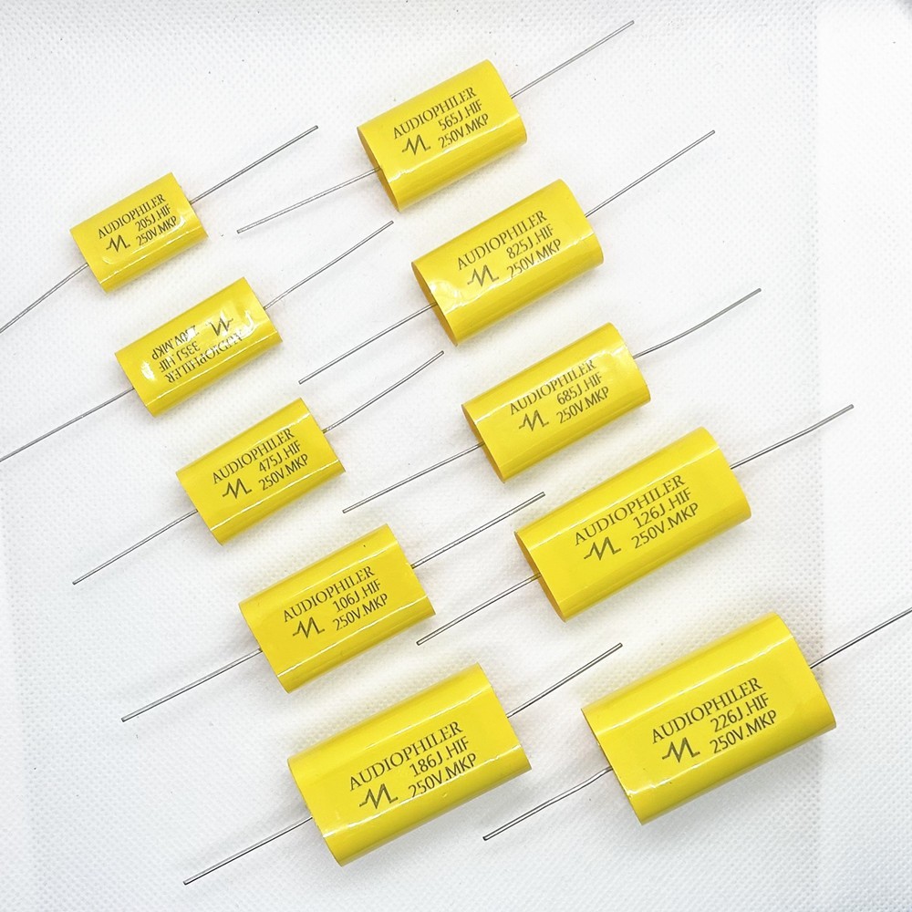 Audiophiler Axial MKP HIFI Crossover Audio Capacitor 250V 1uf-47uf
