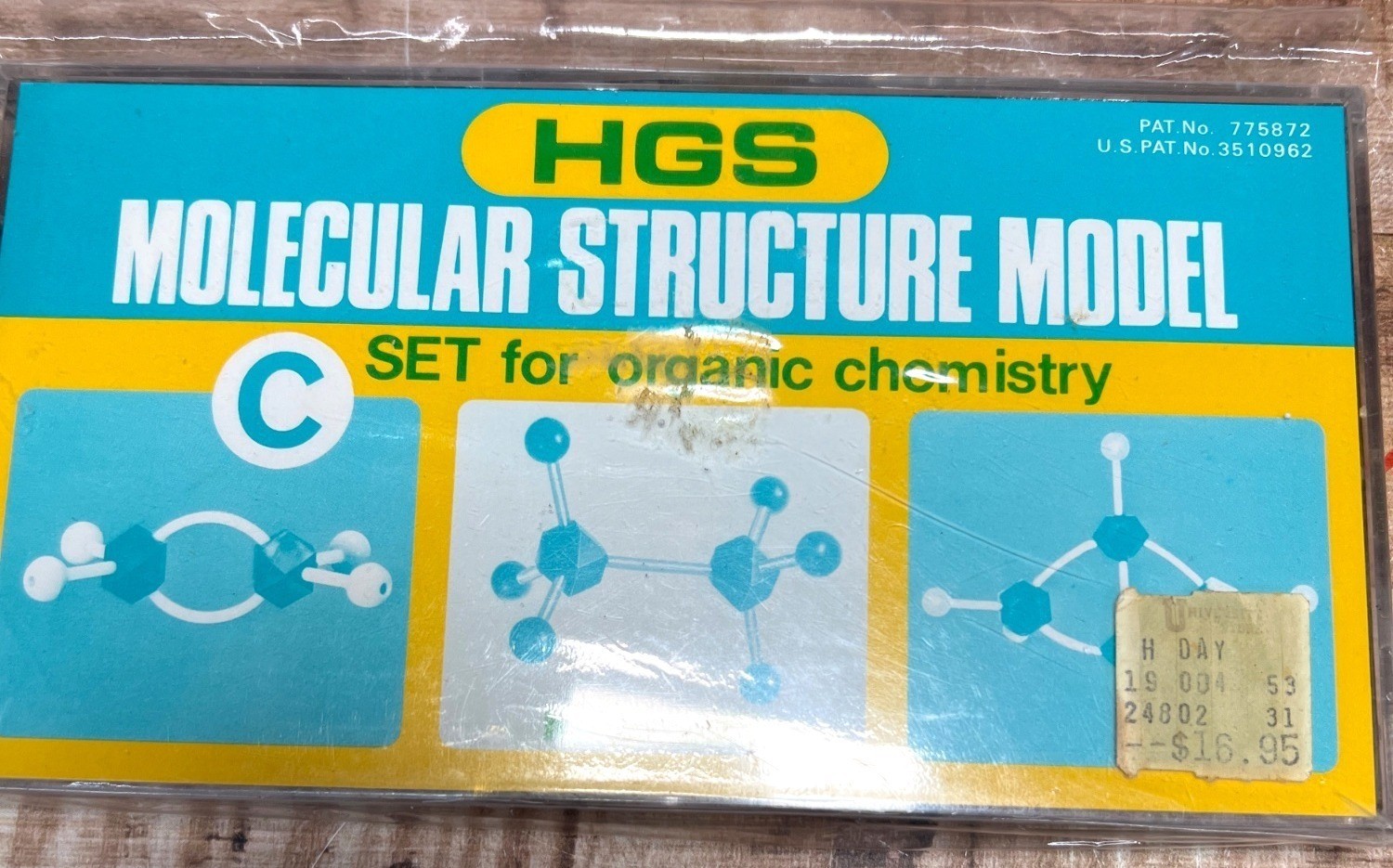 Hgs Molecular Structure Model Set For Organic Chemistry Educational Kit
