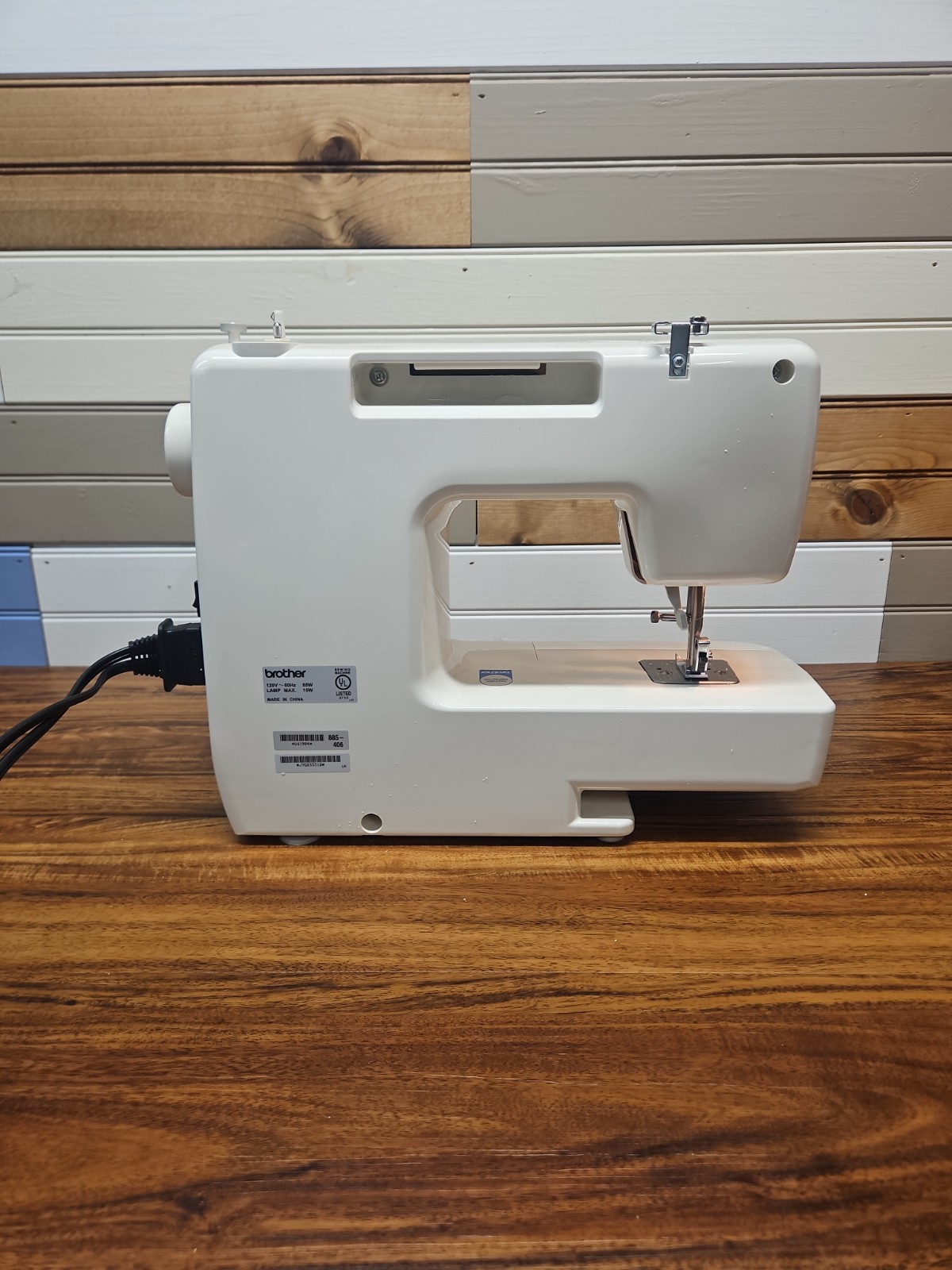 Brother LS-30 Sewing Machine Tested Working w/ Pedal & Orginal Box