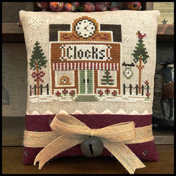 Hometown Holiday: Clockmaker~Little House Needleworks
