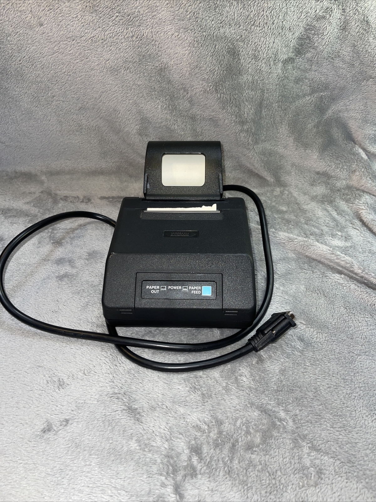 Hypercom Invoice Printer P8F & Paper Roll And Cable
