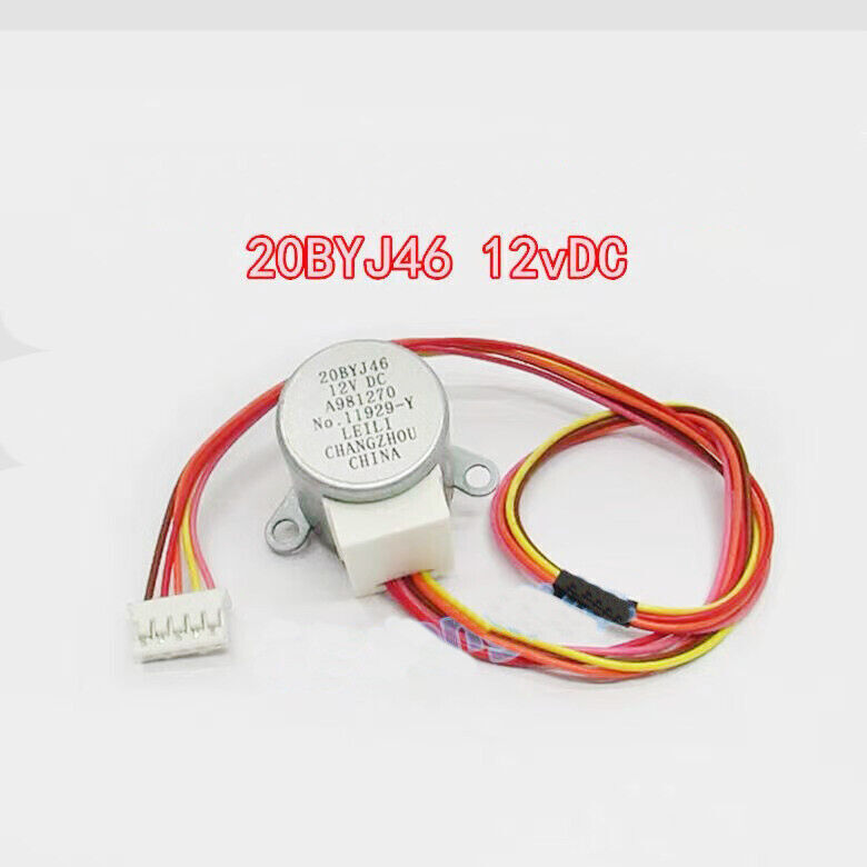 1pcs 20BYJ46 12VDC 0010401871E Synchronous Stepper Motor for Airconditioner