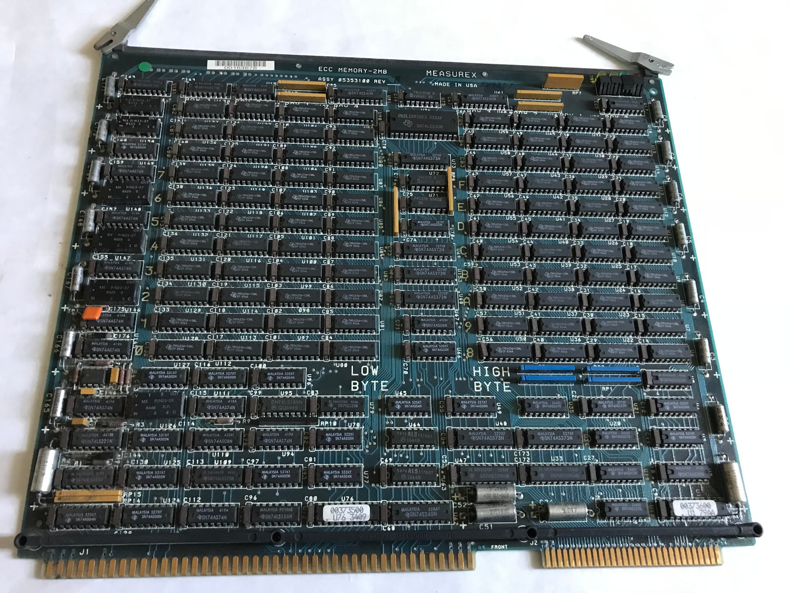 MEASUREX PCB BOARD ASSY NO 05353100 ECC MEMORY-2MB,AX