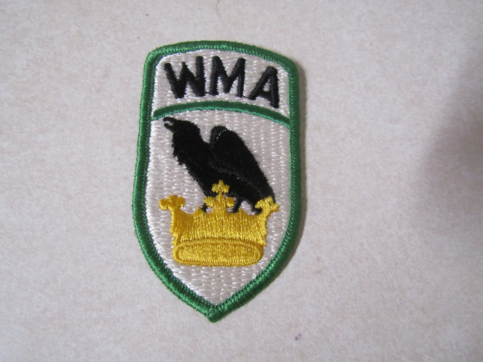 MILITARY PATCH WMA WASHINGTON MILITARY ACADEMY