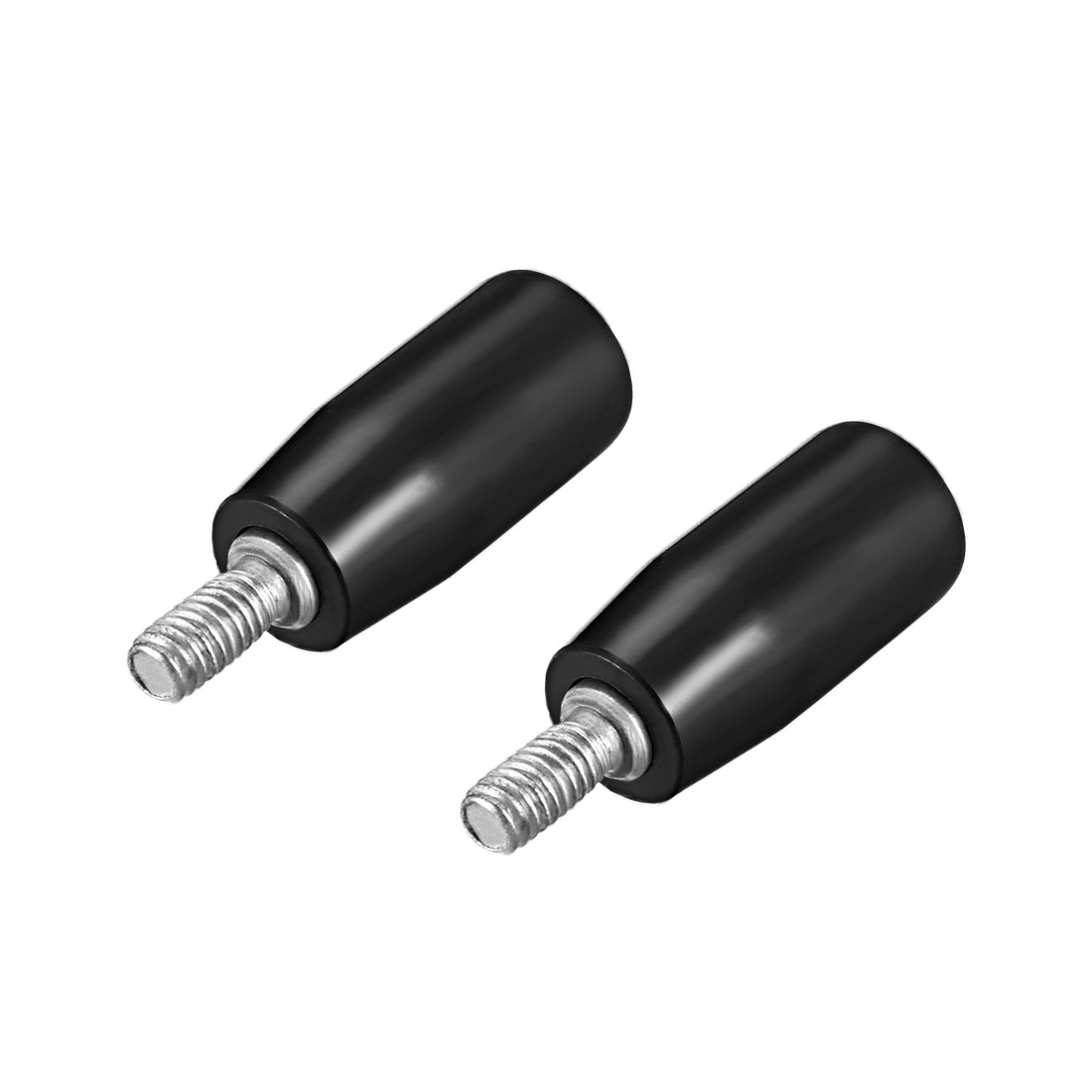 2Pcs Revolving Handwheel Machine Handle M6 Male Threaded Stem f Milling Machine