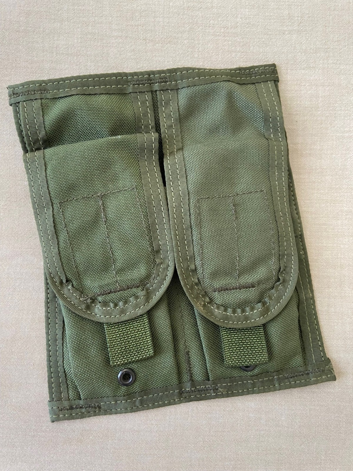 Allied Industries Eagle MBSS Double Mag 556 Pouch OD Green SEAL Navy NSW