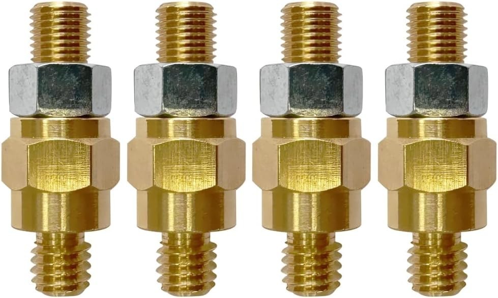 3/8" Battery Terminal Bolt Side Post Extender Studs Pack of 4