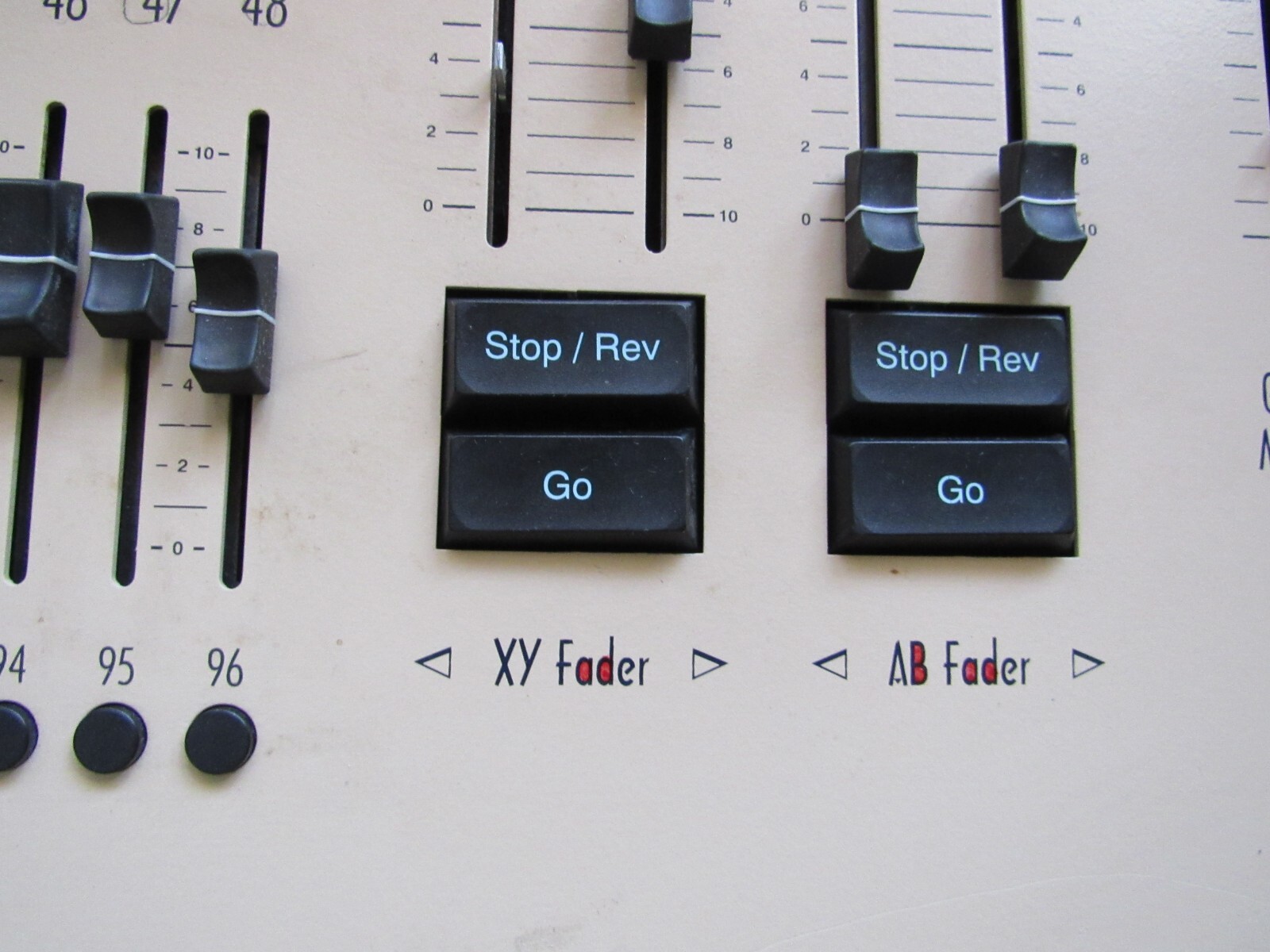 Large Bijou Stage Lighting Light Board 24/96 EDI Control Console Vintage