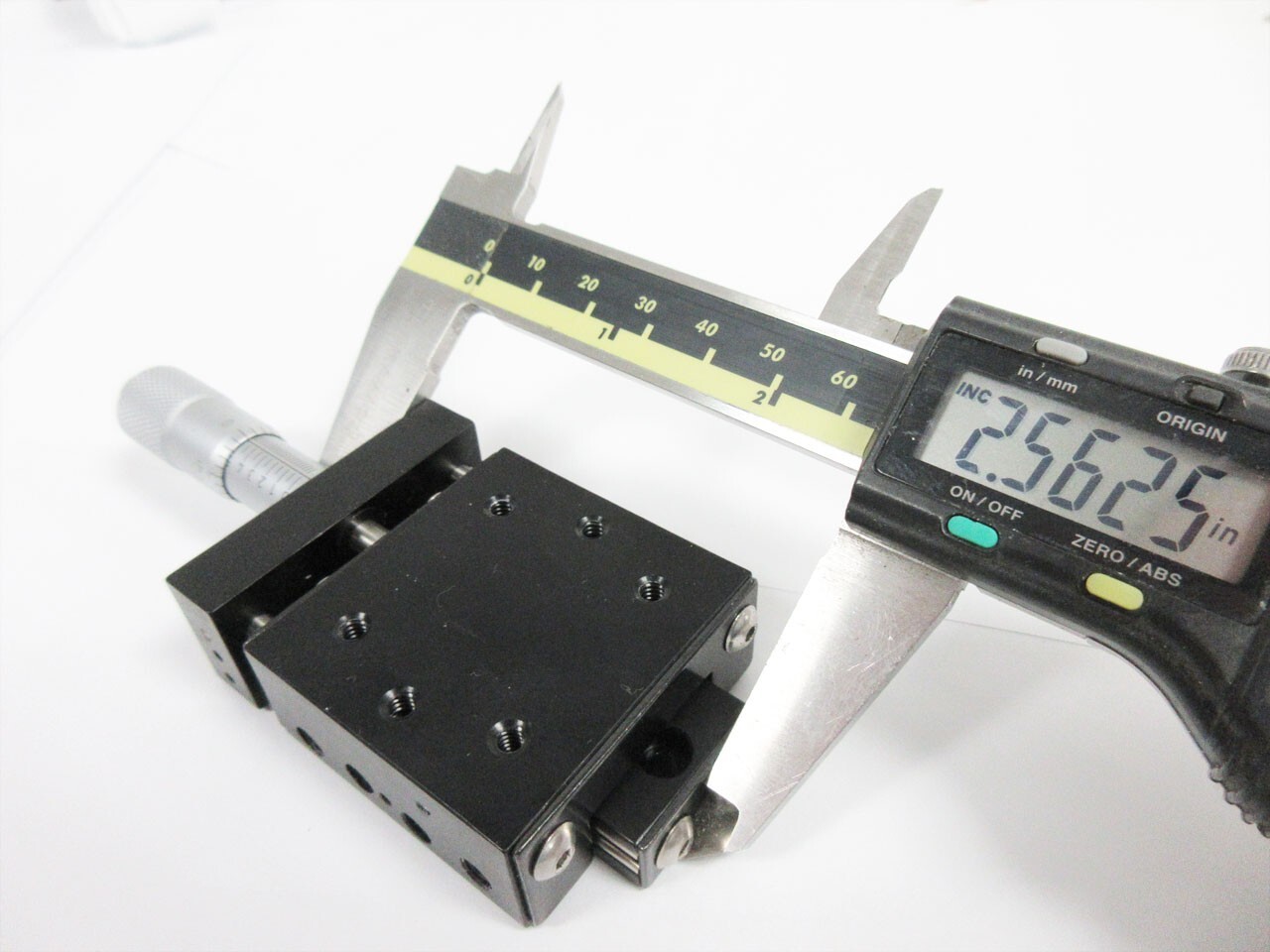 DEL-TRON 450 450-X BALL SLIDE POSITIONING STAGE