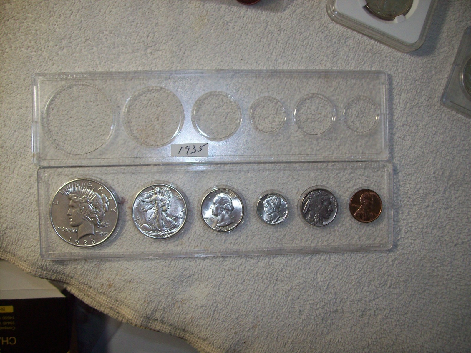 1935 MINT SET UNCIRCULATED 6 COIN PHILADELPHIA MINT