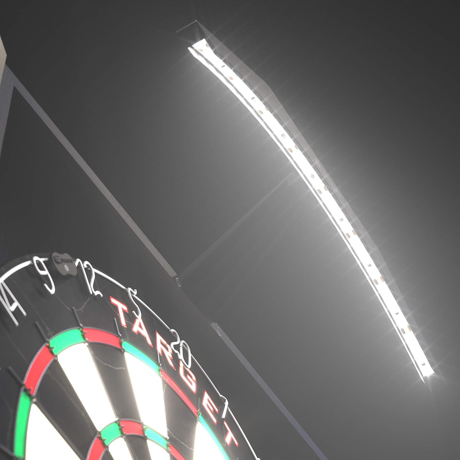 Arc Dartboard Lighting Cabinet Set for Home Use